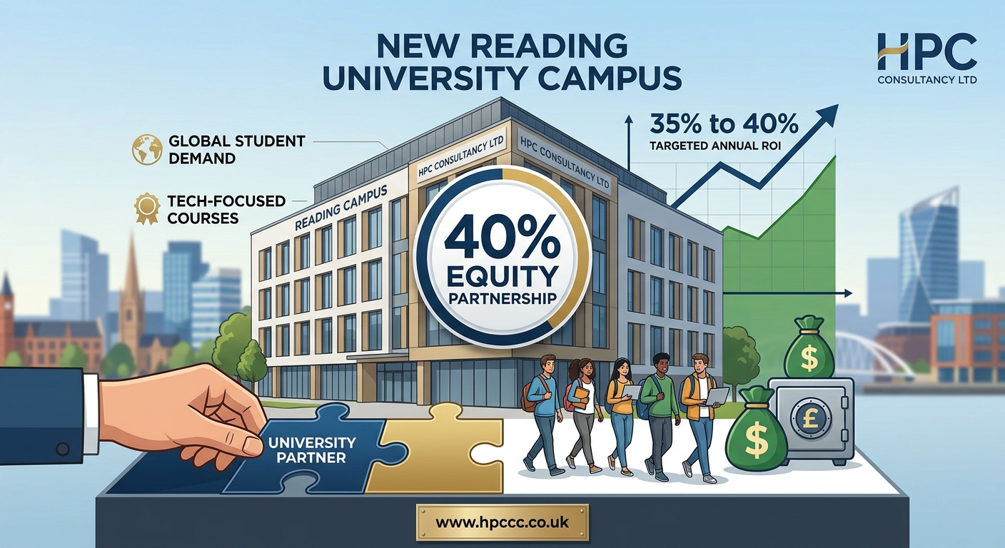 40% Equity Partnership in New Reading University Campus, seeking Yemen Investor